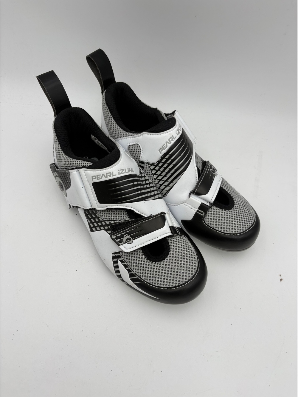 Pearl Izumi Tri Fly IV Carbon New $180 Cycling Shoes Mens 8 Black White